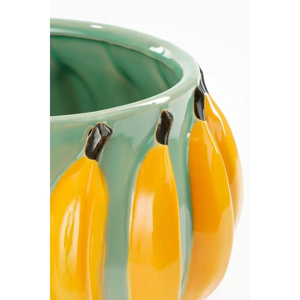 Mica Decorations Moza Bloempot Binnen - H18 x Ø24 cm - Keramiek