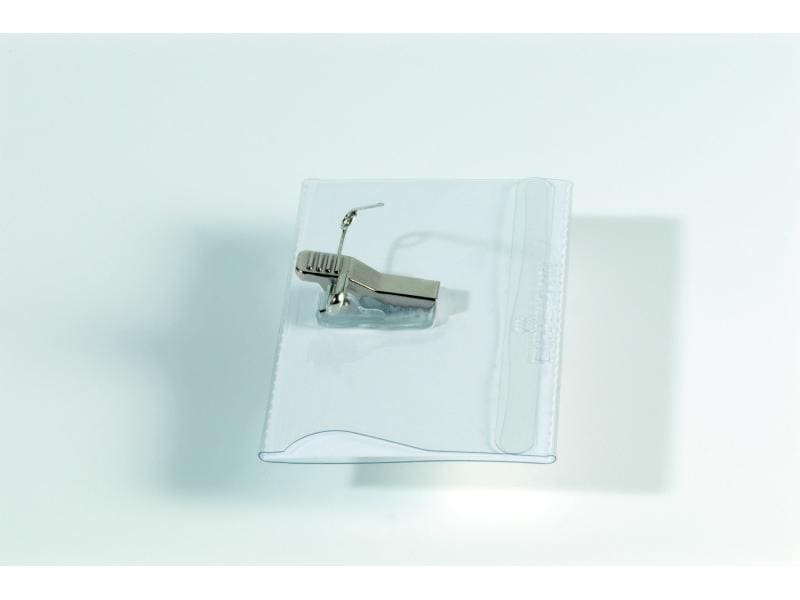 DURABLE Namensschild mit Clip 54 x 90 mm, 50 Stück Namensschilder