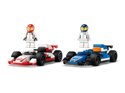 LEGO F1® Williams Racing en Haas F1® racewagens (60464)