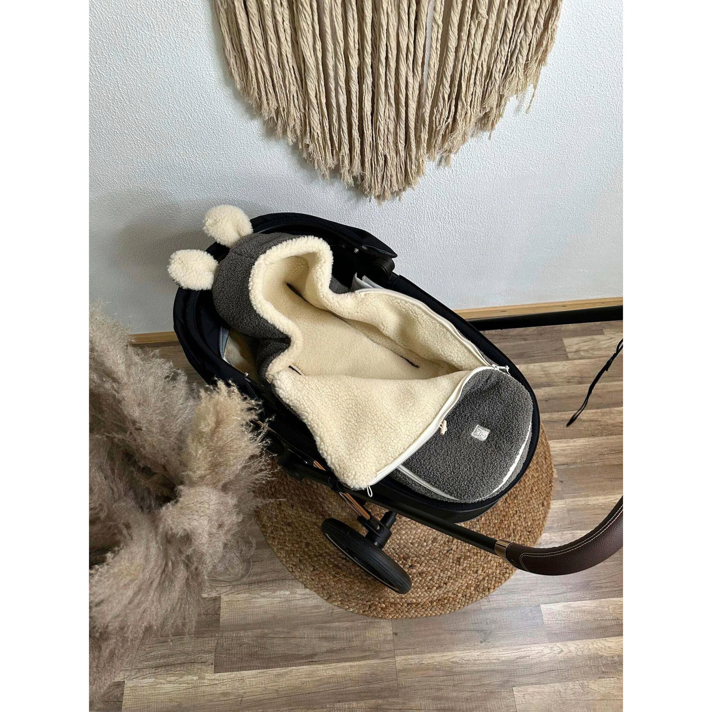Kaiser Fußsack HUKKY grey