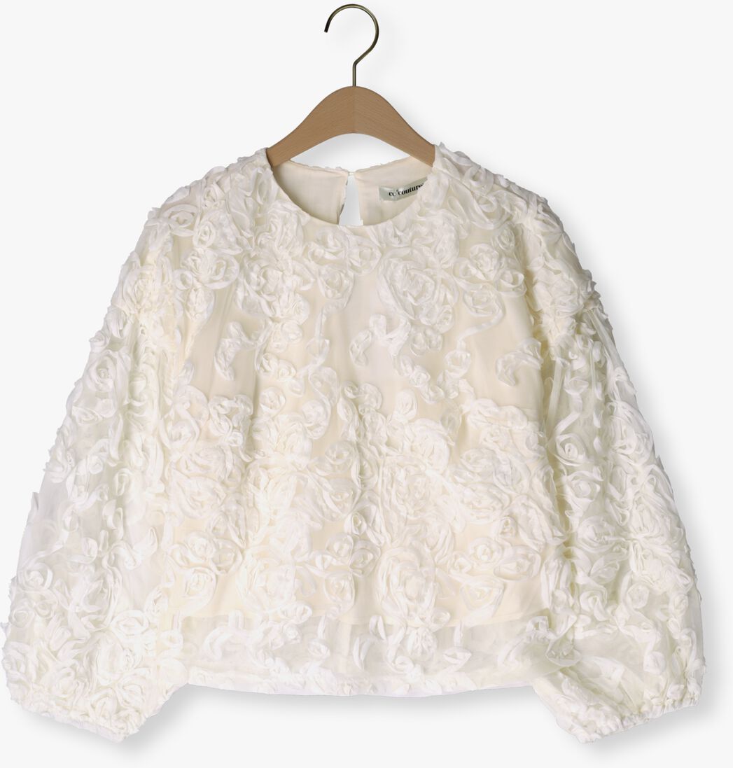 gebroken wit co'couture blouses tessy flower blouse