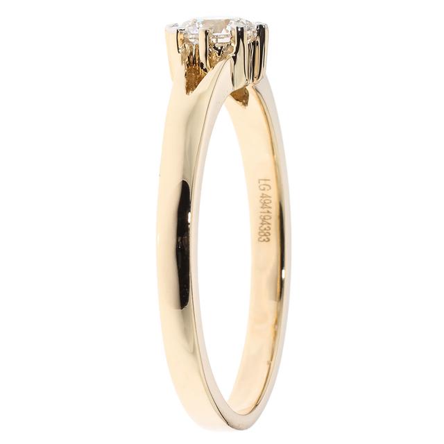Brillant-Ring, feines Weiß, 0,50 ct, Gold 585 poliert
