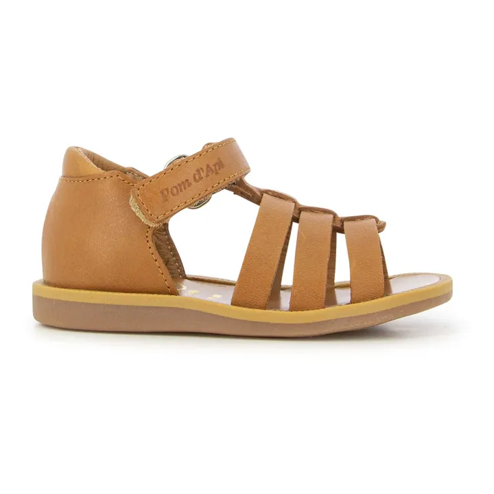 Pom d'Api Sandales Poppy Strap | Camel
