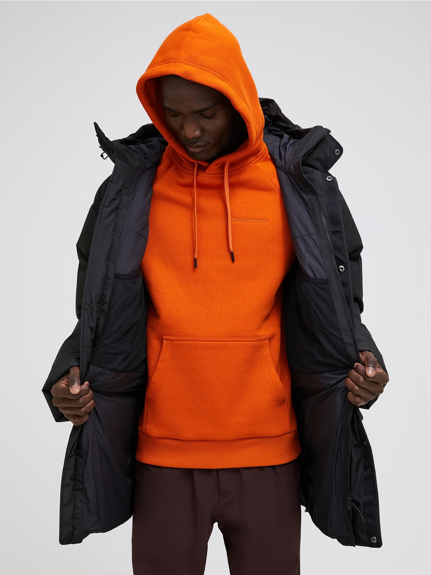 2L Down Parka Herre Black