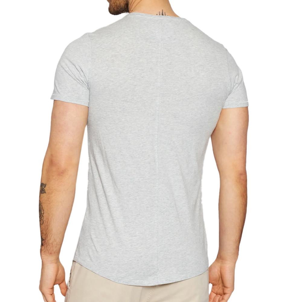 Tommy Hilfiger T-shirt Gris Homme Tommy Jeans Slim Jaspe