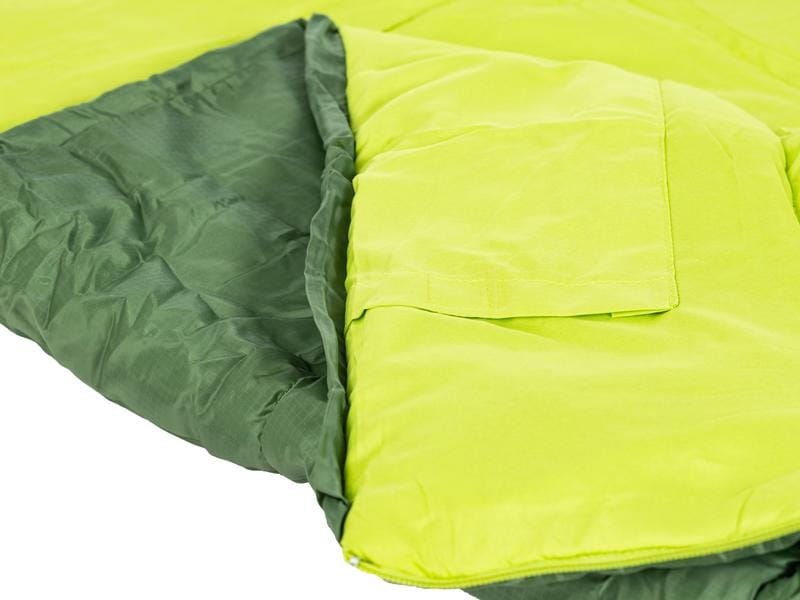 KOOR Kinderschlafsack Muuma Grün 65 x 130 cm Warmer und bequemer Mumienschlafsack für Kinder