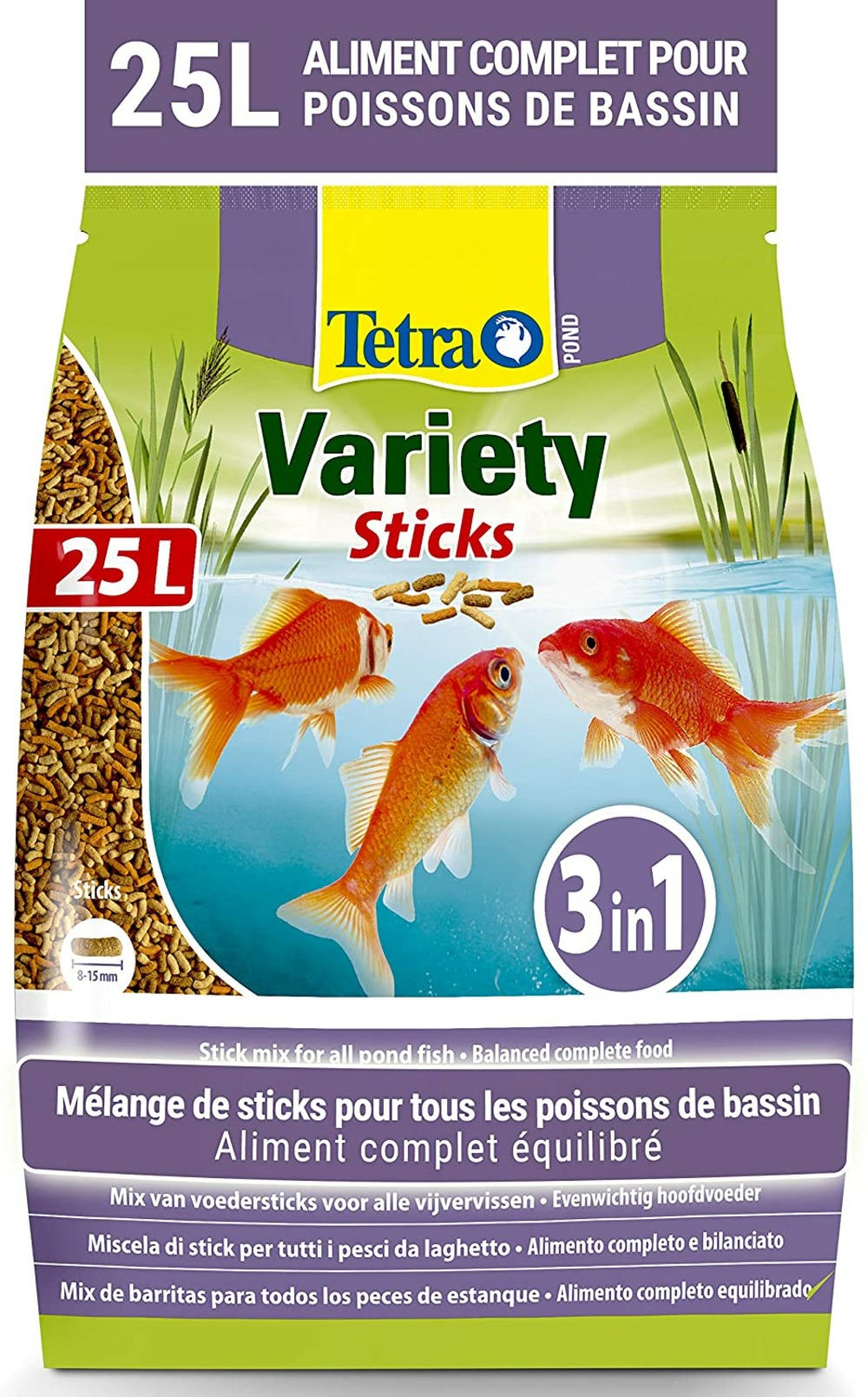 Pond variety sticks mélange complet 25l