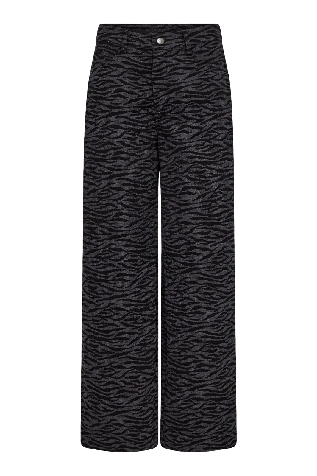 Co´Couture Zebracc Grey Wide Pant 31331