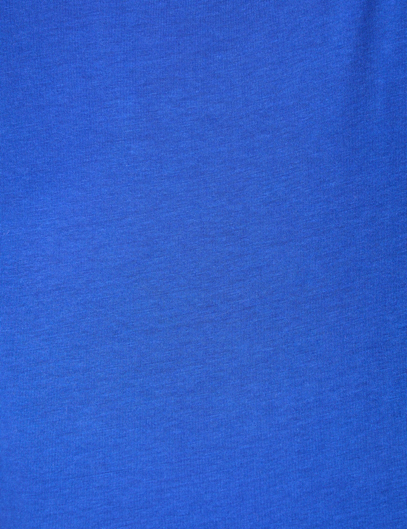T-shirt basic bleu indigo