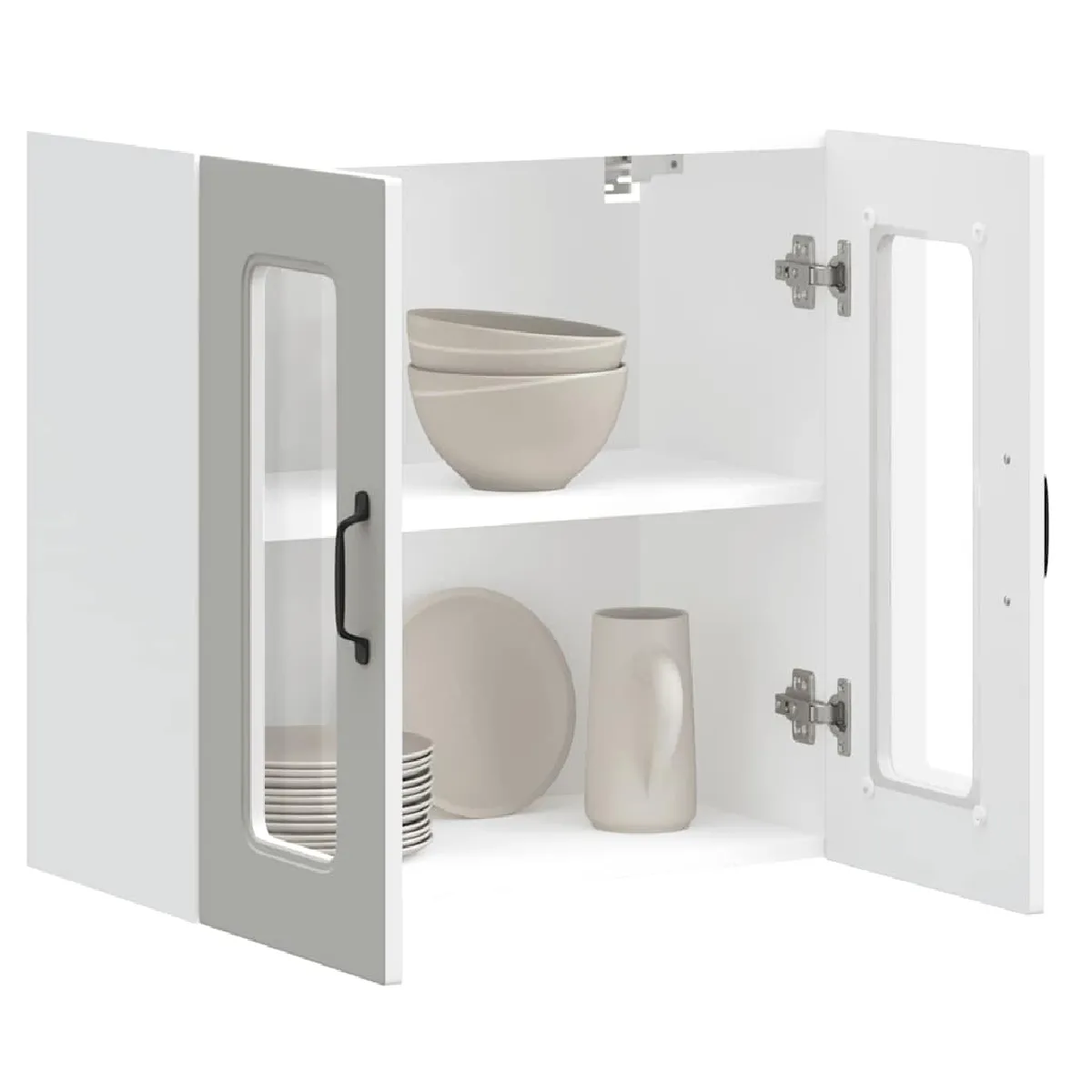 vidaXL Armoire murale de cuisine Kalmar blanc