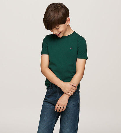 Tommy Hilfiger T-shirt - Essential Cotton - Ornamental Green