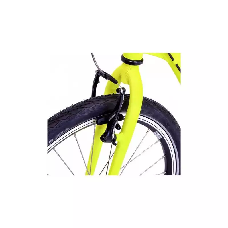 Footbike KOSTKA HILL MAX KID (G5) - Neon Lemon