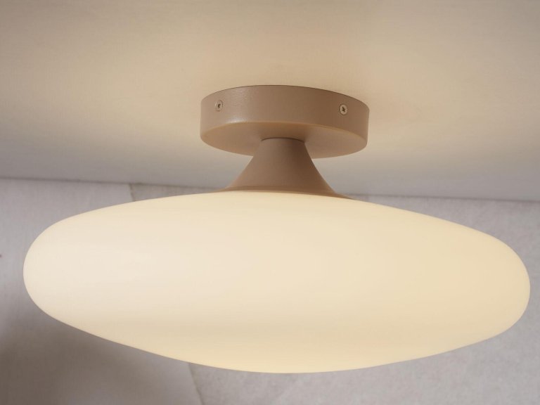 It's about Romi Sapporo plafondlamp large Ø34 zand/wit