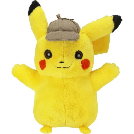 Boti Pokemon Plüschtier, Detective Pikachu, ca. 40 cm groß