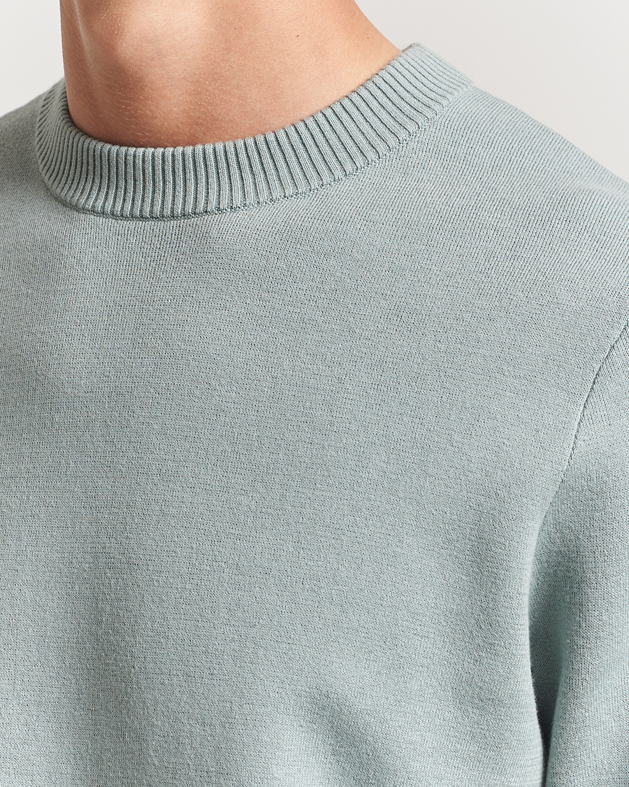 Samsøe Samsøe Niklas Crew Neck Sweater Abyss Green