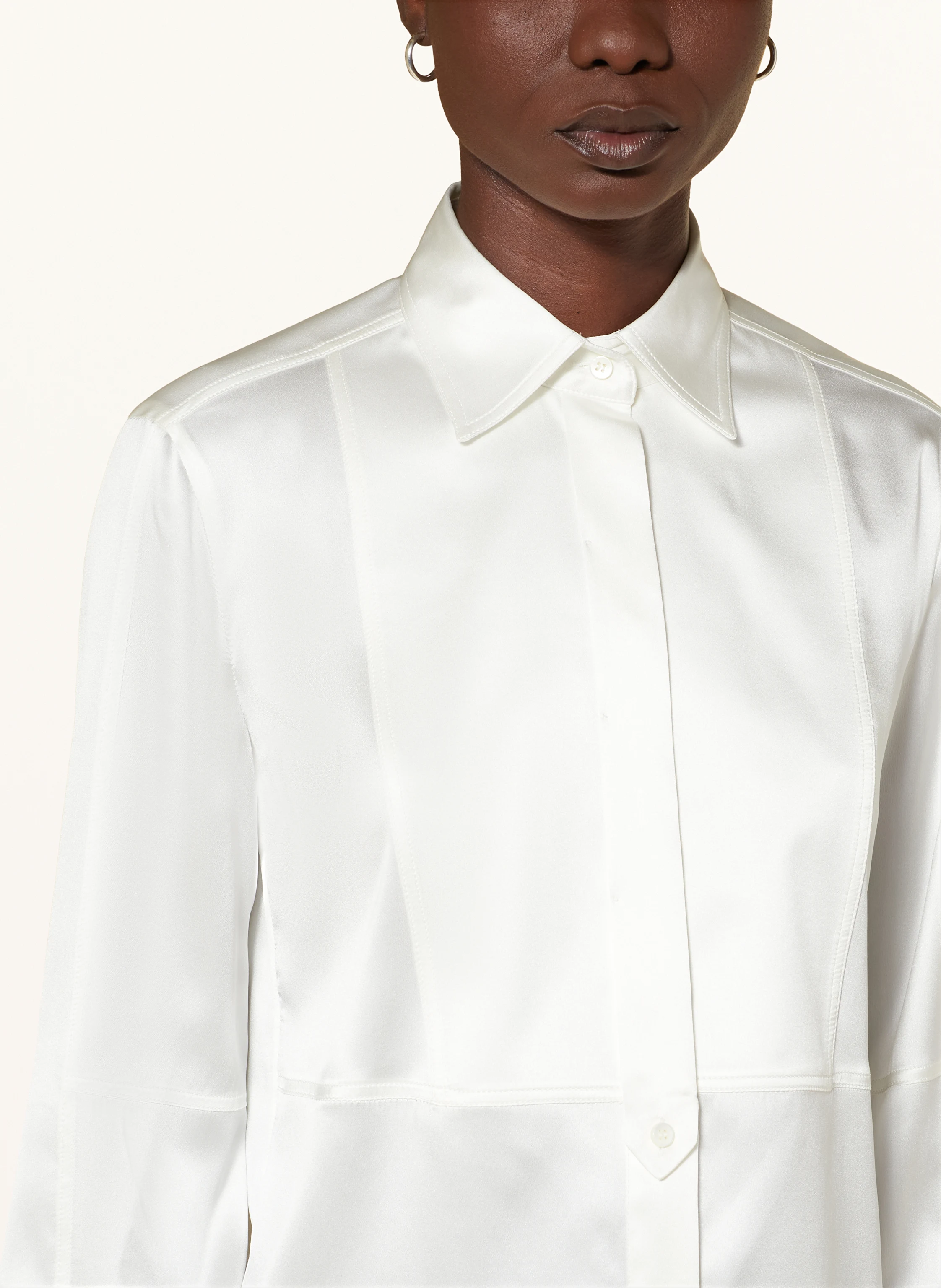 BRUNELLO CUCINELLI Hemdbluse aus Seide