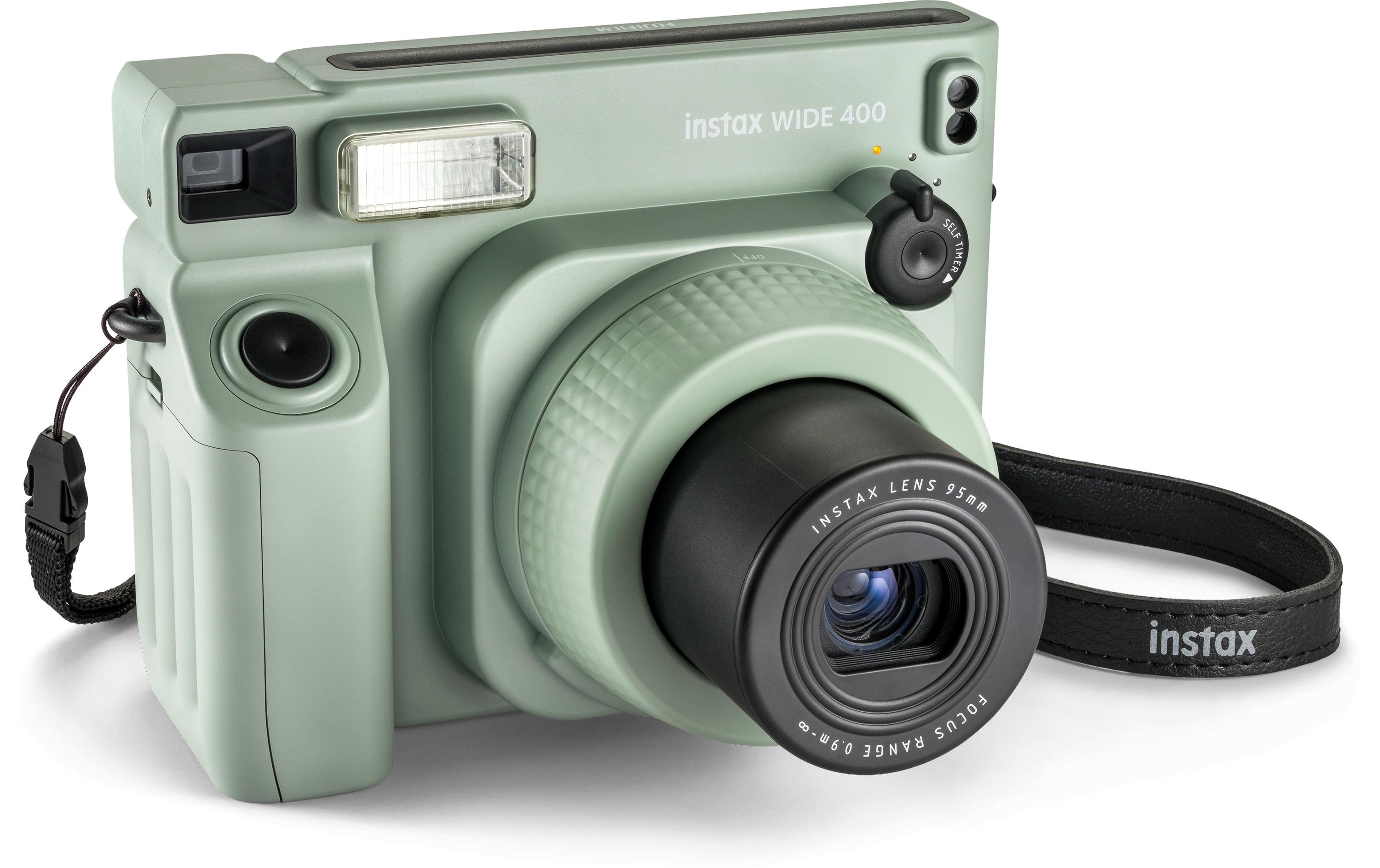 Fotokamera Instax Wide 400 Grün<br>Analoge Grossformat-Sofortbildkamera, mit der Sie alles entdecken können, was breit ist