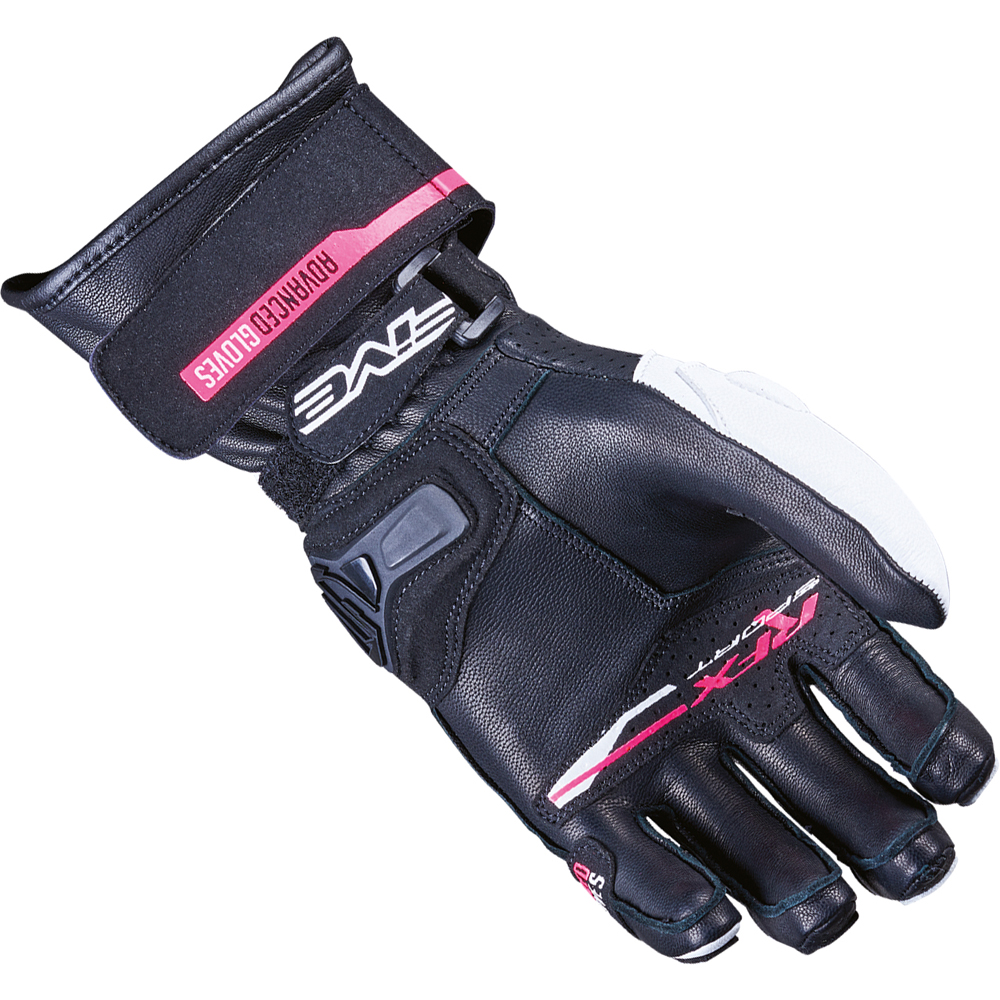 Five - Gants femme RFX Sport Woman Blanc / Noir / Rose