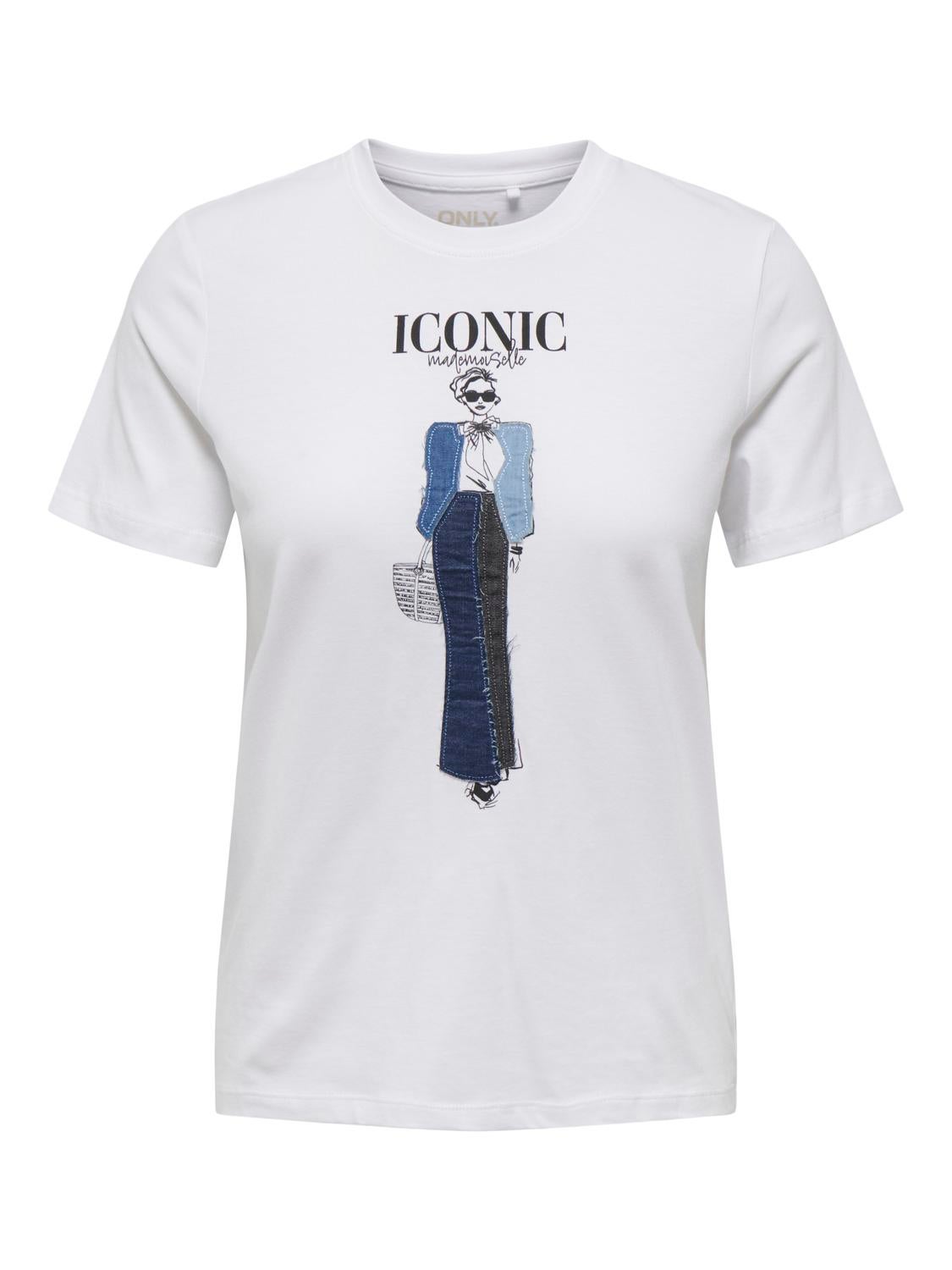 ONLEMMA T-shirt Bright White