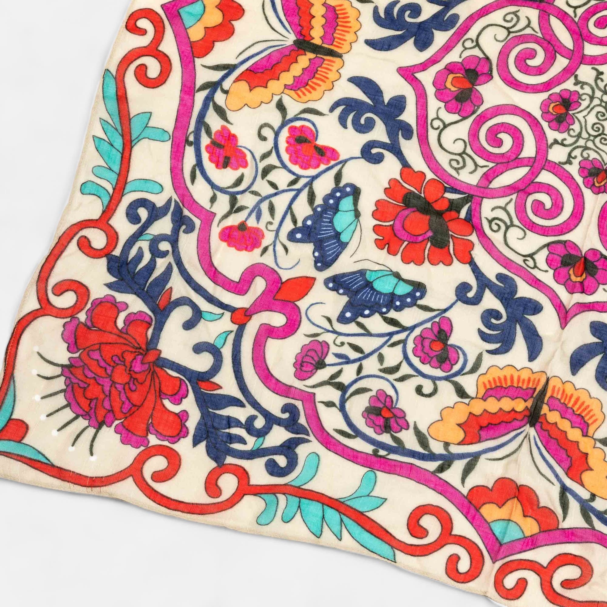 Foulard rose