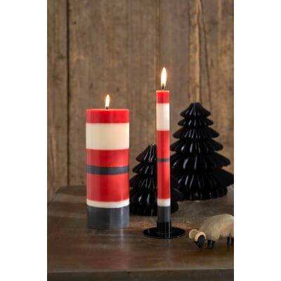 Stumpenkerze Weihnachtsmann