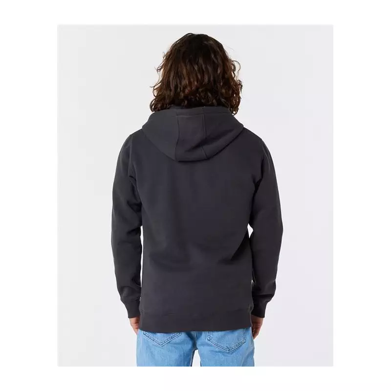 Sweat RIPCURL Horizion Zip Thru Hood Washed Black 2XL