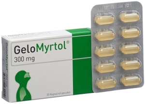 GELOMYRTOL Kapseln 300mg, 20 Stück