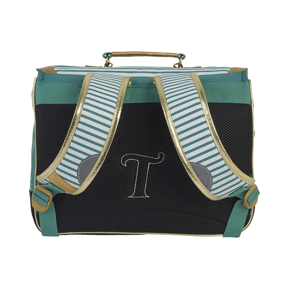 Cartable Lucie vert d'eau