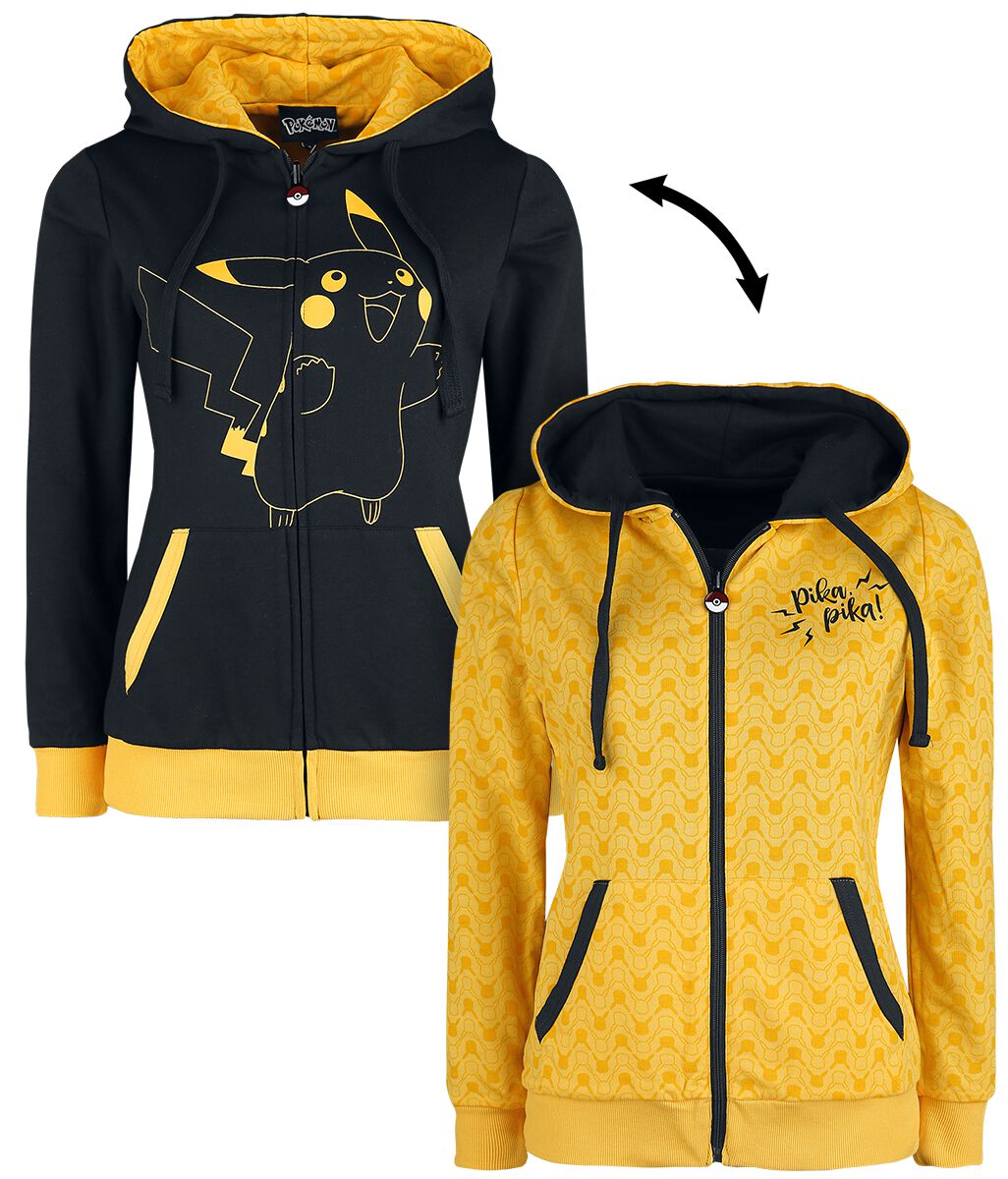 Pikachu - Pika, Pika! | Pokémon Sweat-shirt zippé à capuche