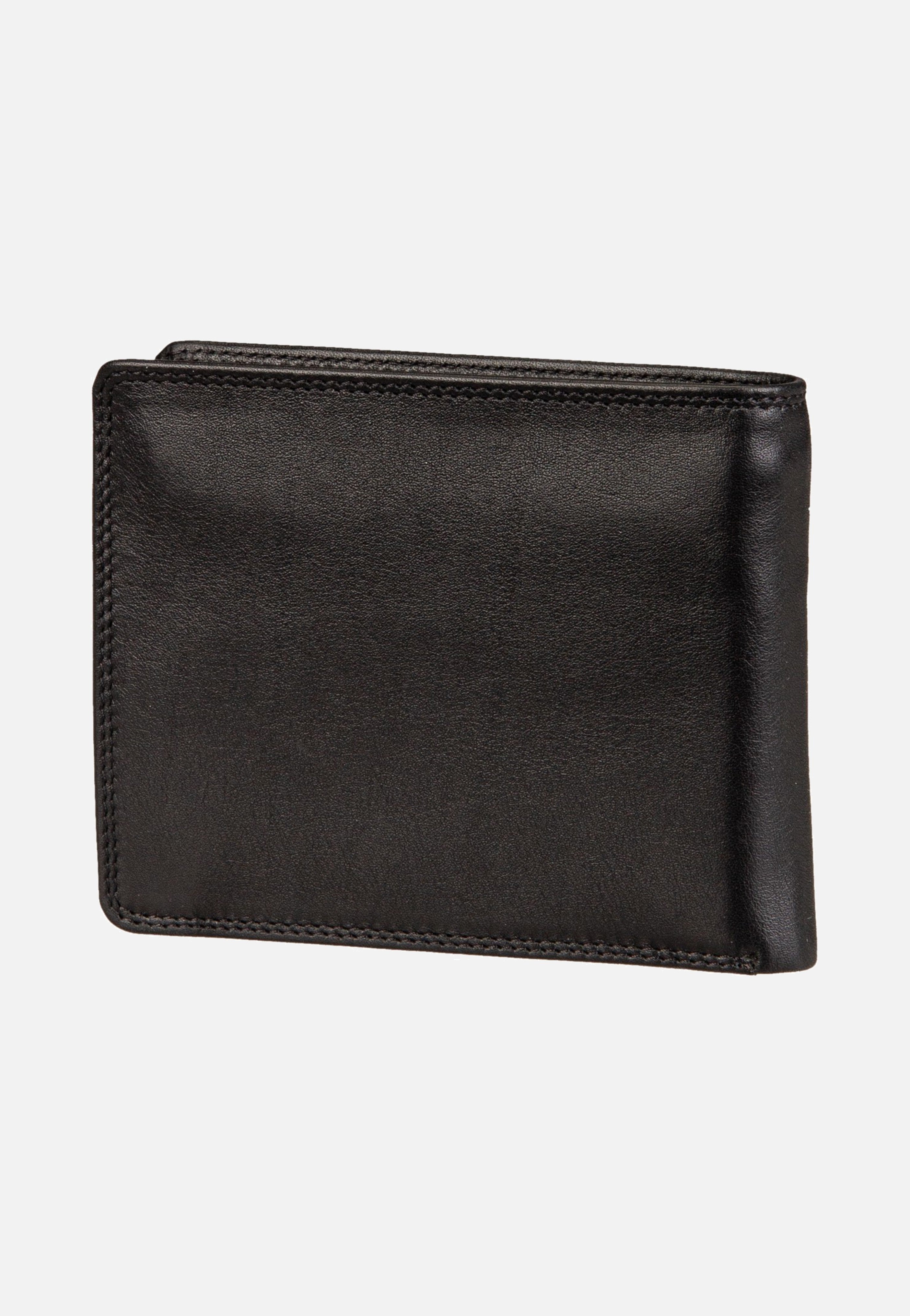 Golf RFID Coin Wallet 8Cs Black - Portemonnaie