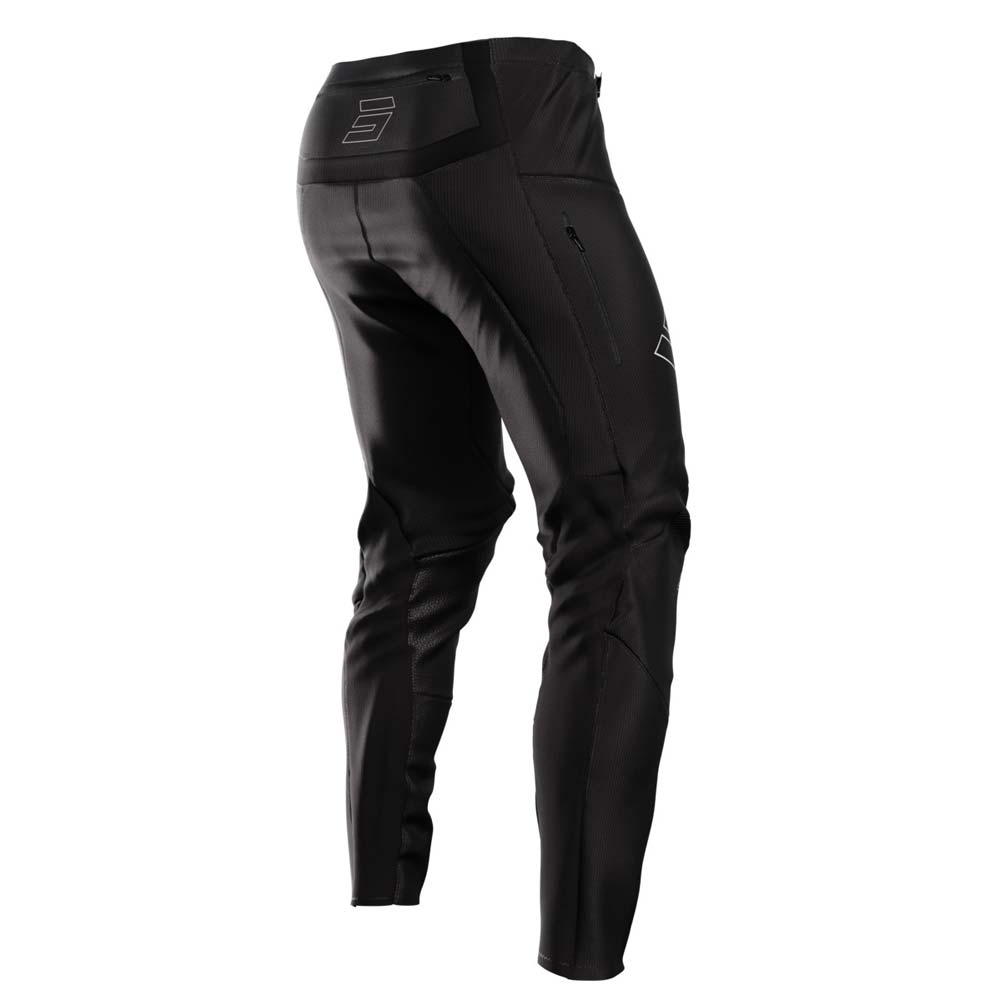 Shot - Pantalon Contact Zip Noir