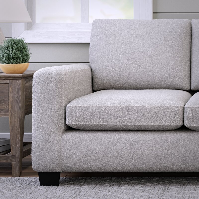 Kane 83&rdquo; Square Arm Sofa With Reversible Cushions