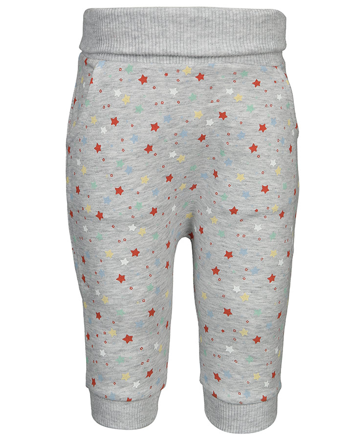 Sweatshirt RAINBOW mit Schlupfhose in grau melange