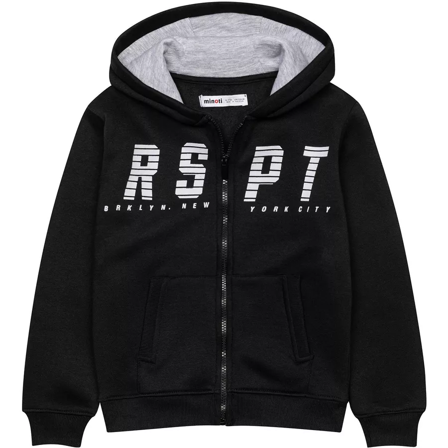 MINOTI Sweatjacke Schwarz