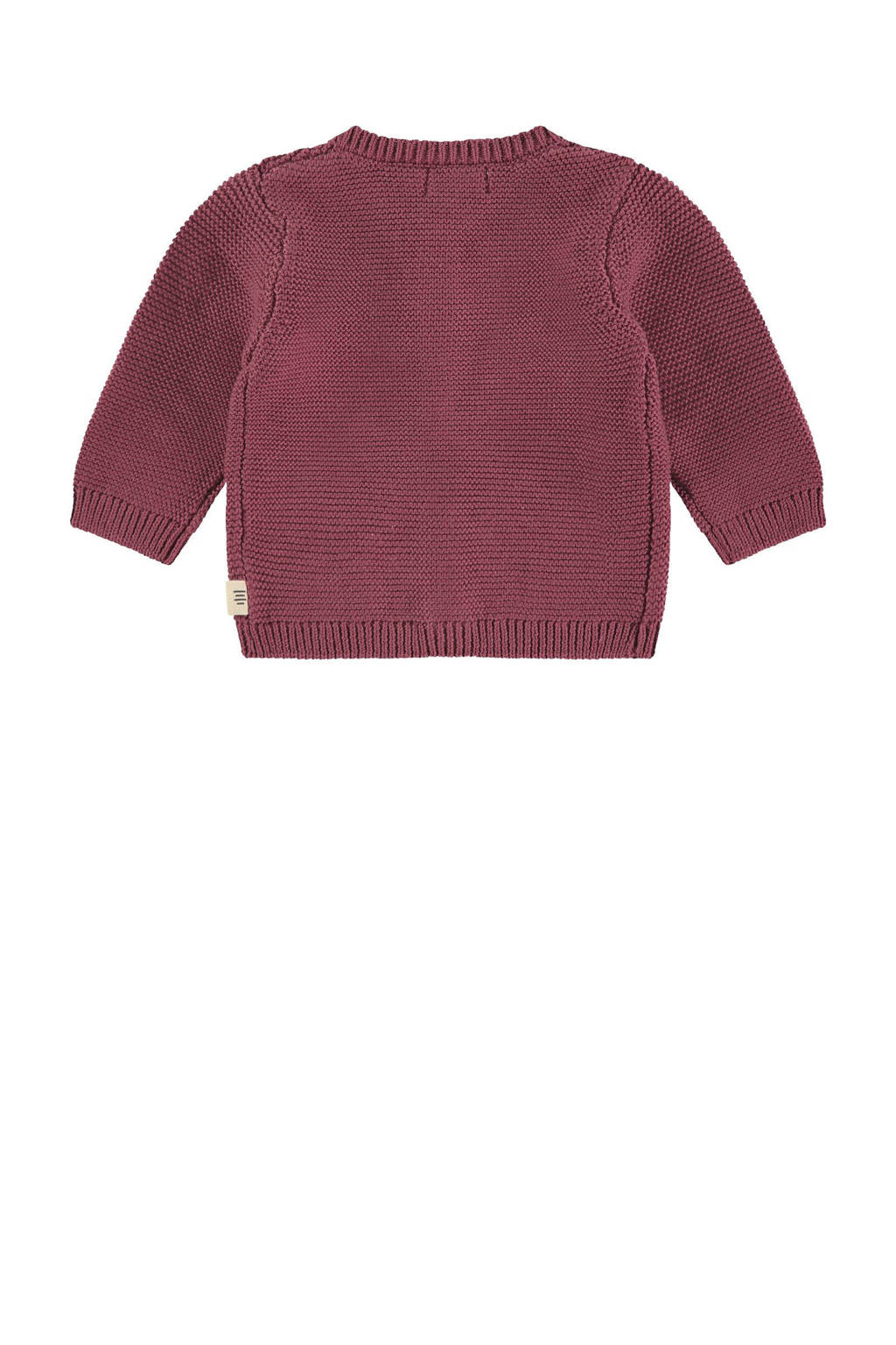 A Tiny Story baby gebreid vest rood