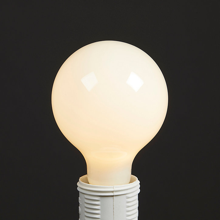 Ampoule LED mini globe Relax and Work E14 4,6W=40W Blanc neutre et blanc chaud
