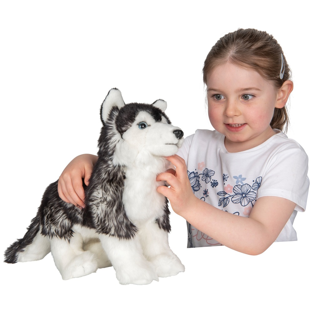 33 cm Finn, der Husky-Hund, Plüschtier