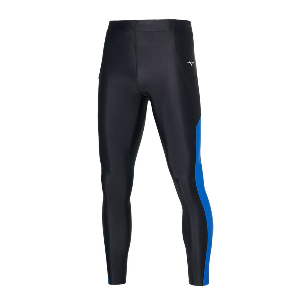 Mizuno CORE - Legging Homme black/turkish sea