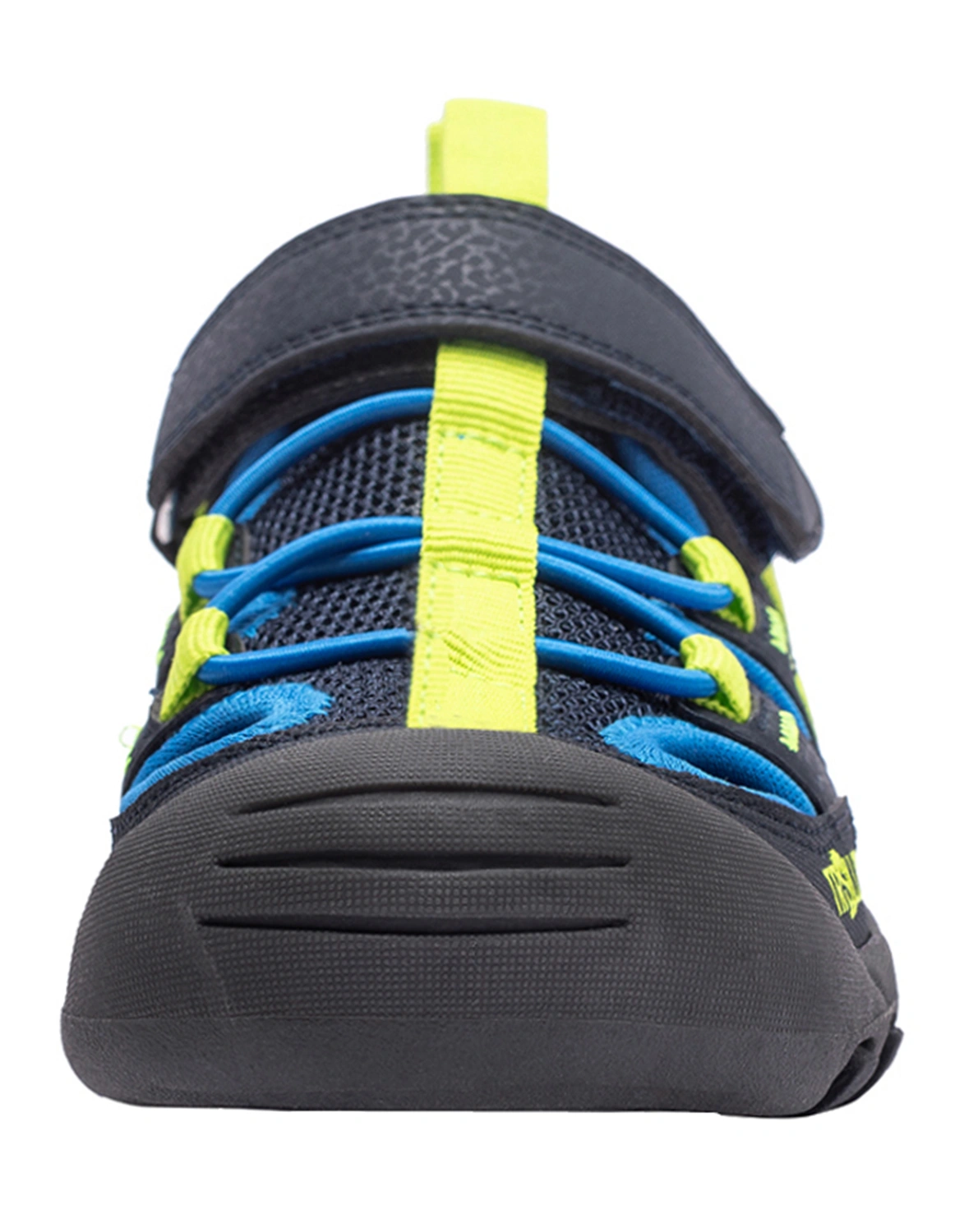 Trekking-Sandalen KROKSAND in navy/lime