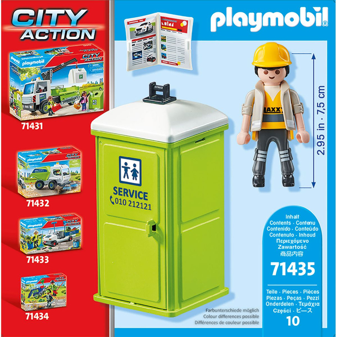Playmobil® 71435 - Mobile Toilette -  Playmobil® City Action
