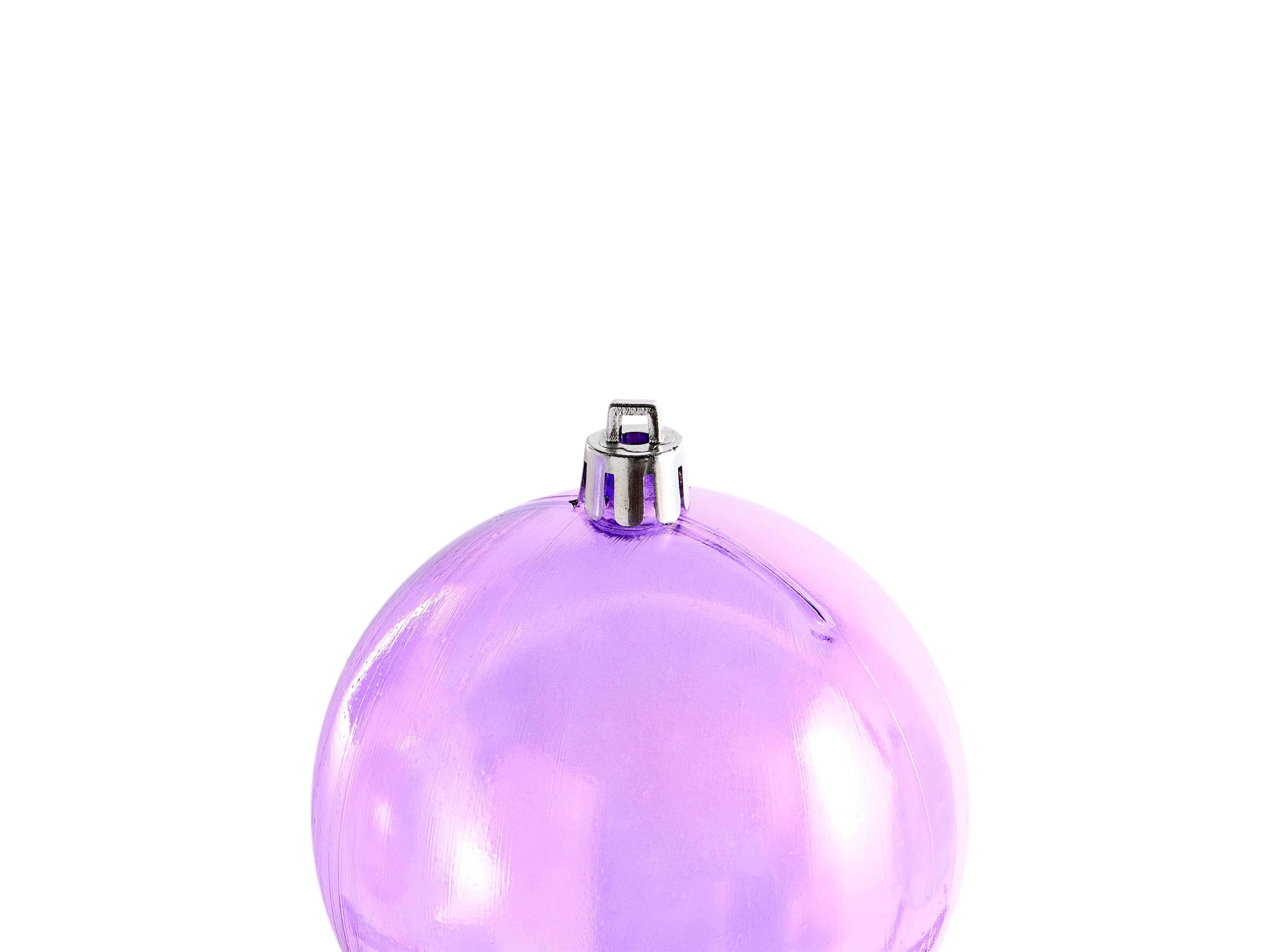 Set van 24 kerstballen ASNEN Paars