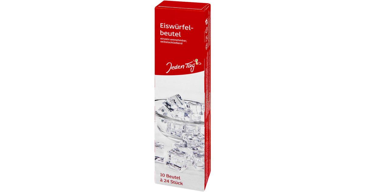 Jeden Tag Eiswürfelbeutel 10er-Packung