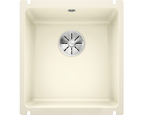 Blanco SUBLINE 375-U spoelbak, 414 x 456 mm, magnolia glanzend, 523727