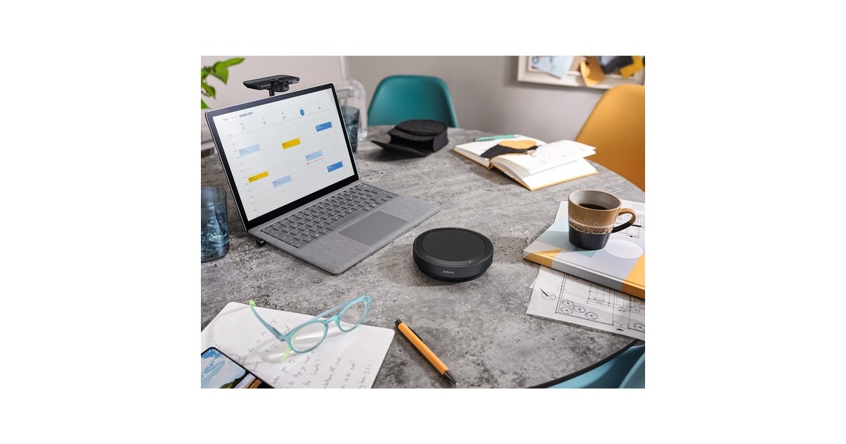 JabraSpeak2 75  speakerphone  (Zwart, MS Teams, USB-C, USB-A, Bluetooth)