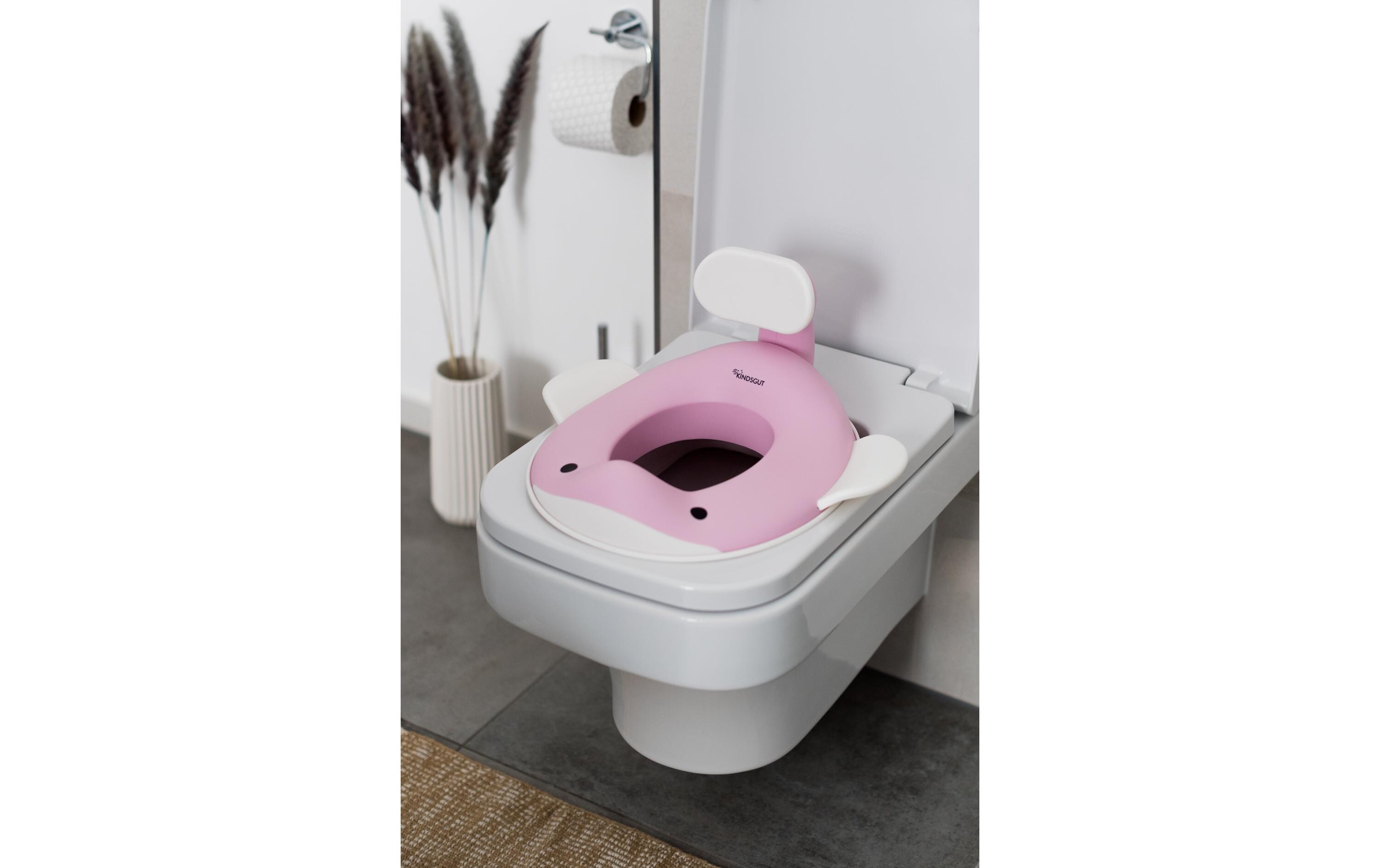Toilettensitz Wal ZartrosaToilettensitz für Kinder