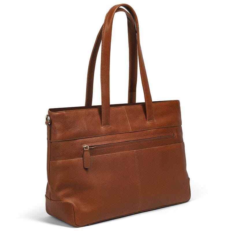 Plevier Dames Laptoptas Edge 15,6 inch Cognac
