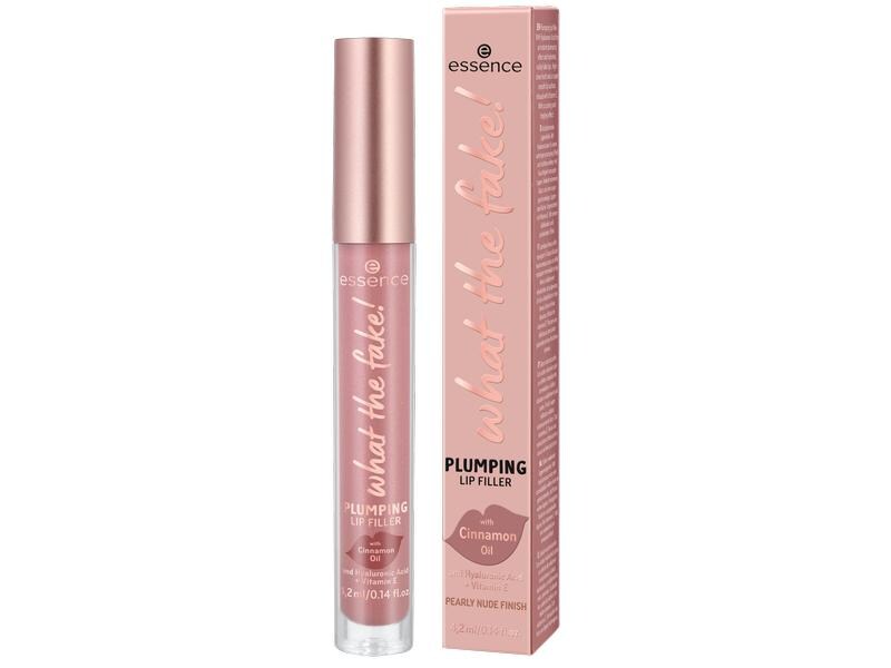 essence Plumping lip Filler 02 Rose Lipgloss mit auffüllendem, aufpolsterndem Effekt für ein voluminöses Finish