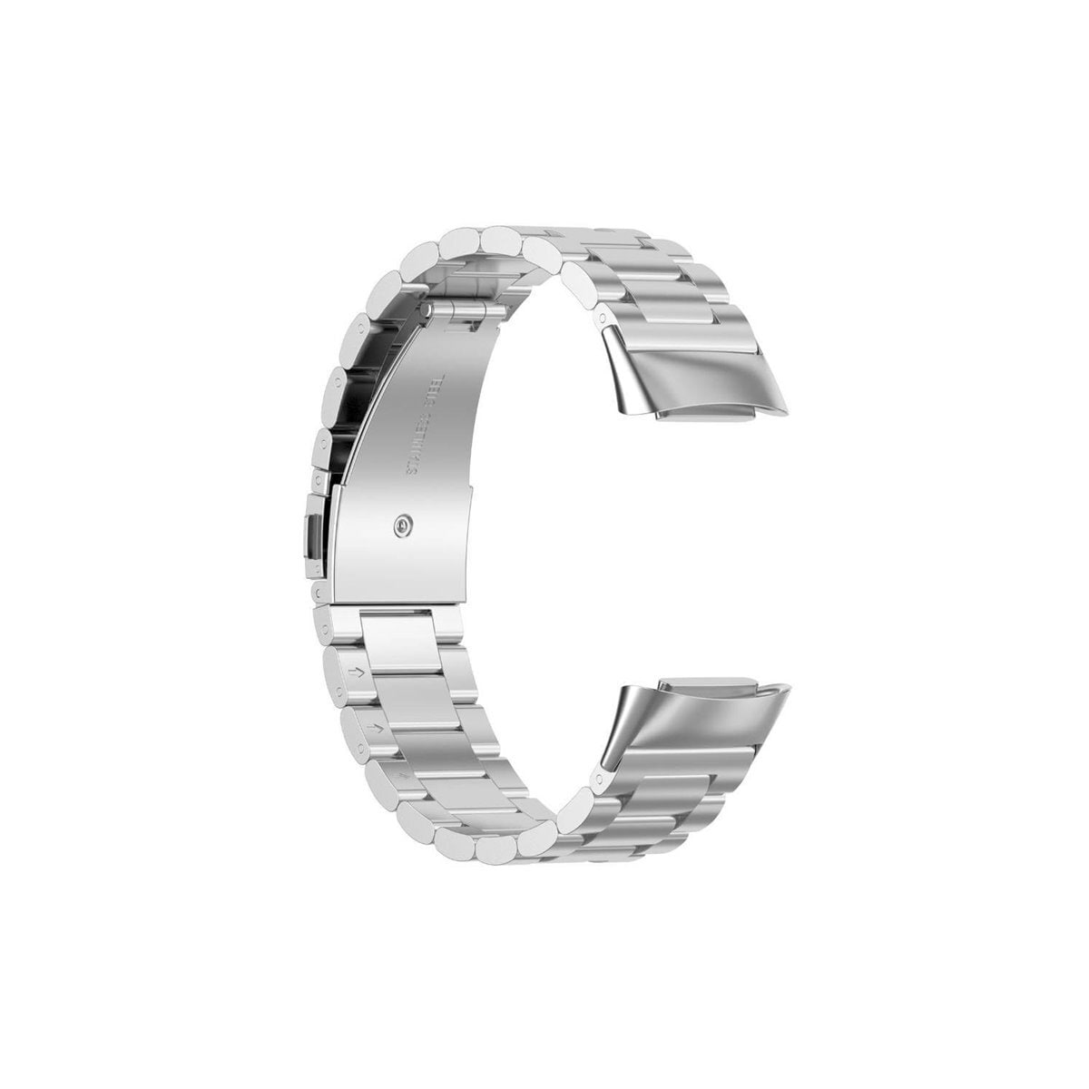 Rustfritt stål armbånd Fitbit Charge 5 - sølv