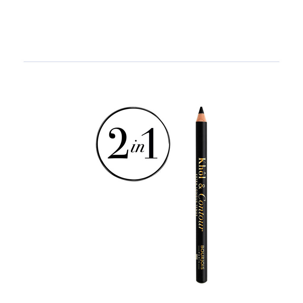 Redelijk potloodBourjois Kohl & Contour Oogpotlood - Ultra Black
