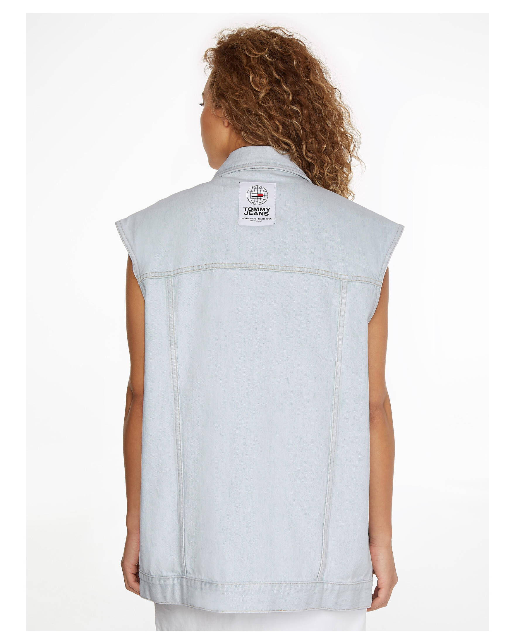 Tommy Jeans| Damen Jeansweste SRPLS OVERSIZED DENIM VEST